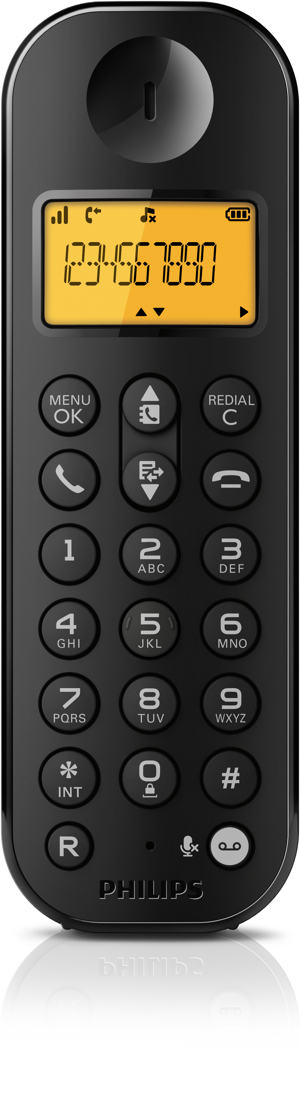 Philips D1253B DECT telephone Caller ID Black – image 5