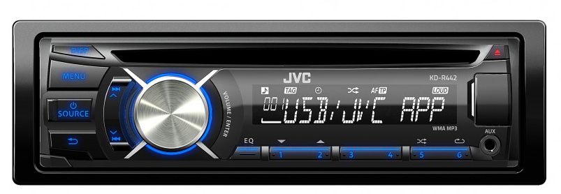 JVC KD-R442E Black