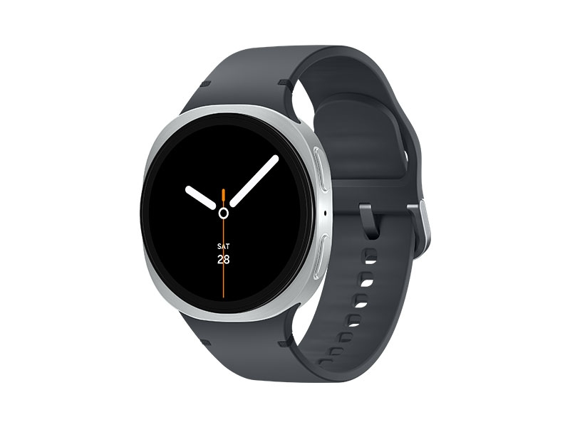 Samsung Galaxy Watch 8, Bluetooth, 44mm, Sport Band, White, S/M + Sport Band, Graphite, S/M – image 1