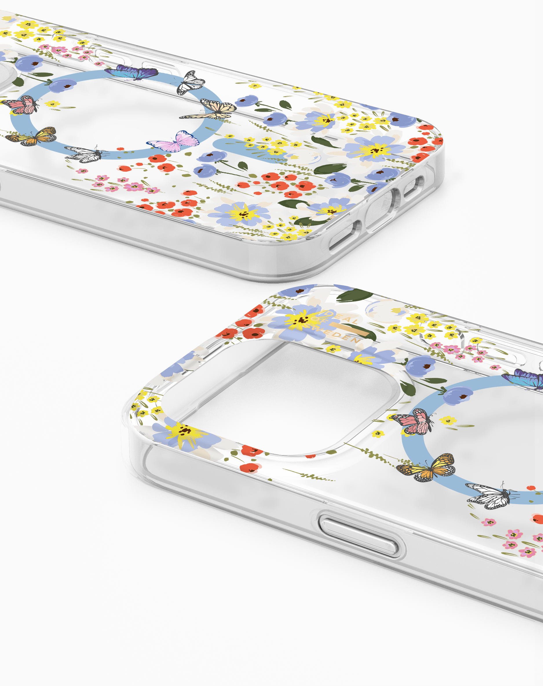 iDeal of Sweden Clear Case MagSafe iPhone 15 Pro Artistic Garden – image 3