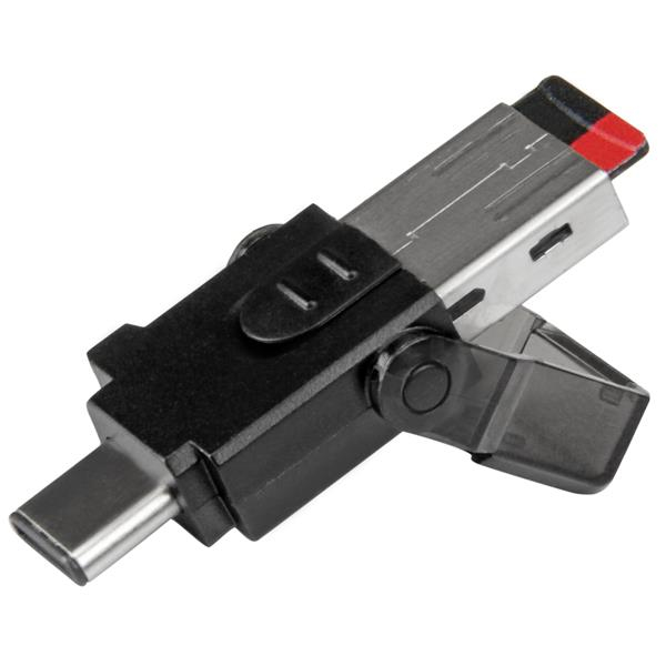 StarTech.com microSD to USB 3.0 Card Reader Adapter - USB-C and USB-A – image 2