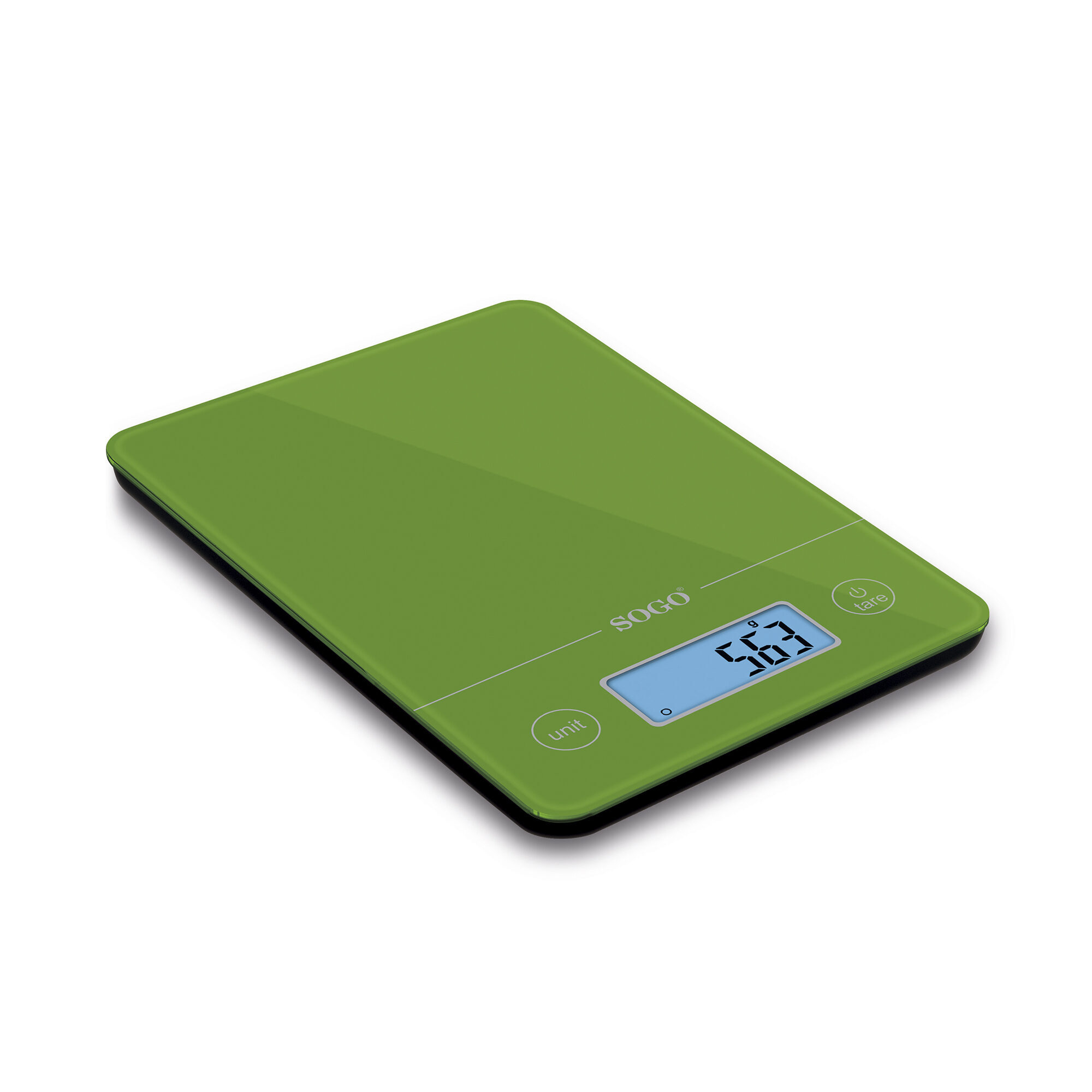 BAC-SS-3961-G kitchen scale Green Countertop Rectangle Electronic kitchen scale