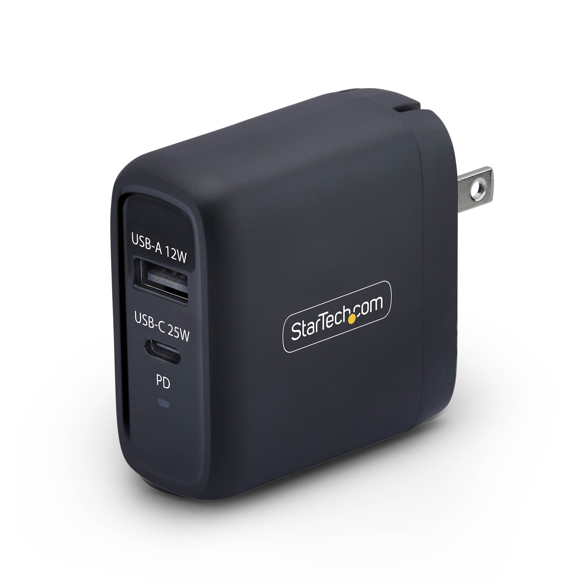 StarTech.com 37W USB-C & USB-A Wall Charger, Portable Charger with USB Power Delivery Fast Charging – image 3