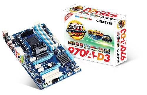 GIGABYTE GA-970A-D3 motherboard AMD 970 Socket AM3 ATX – image 2