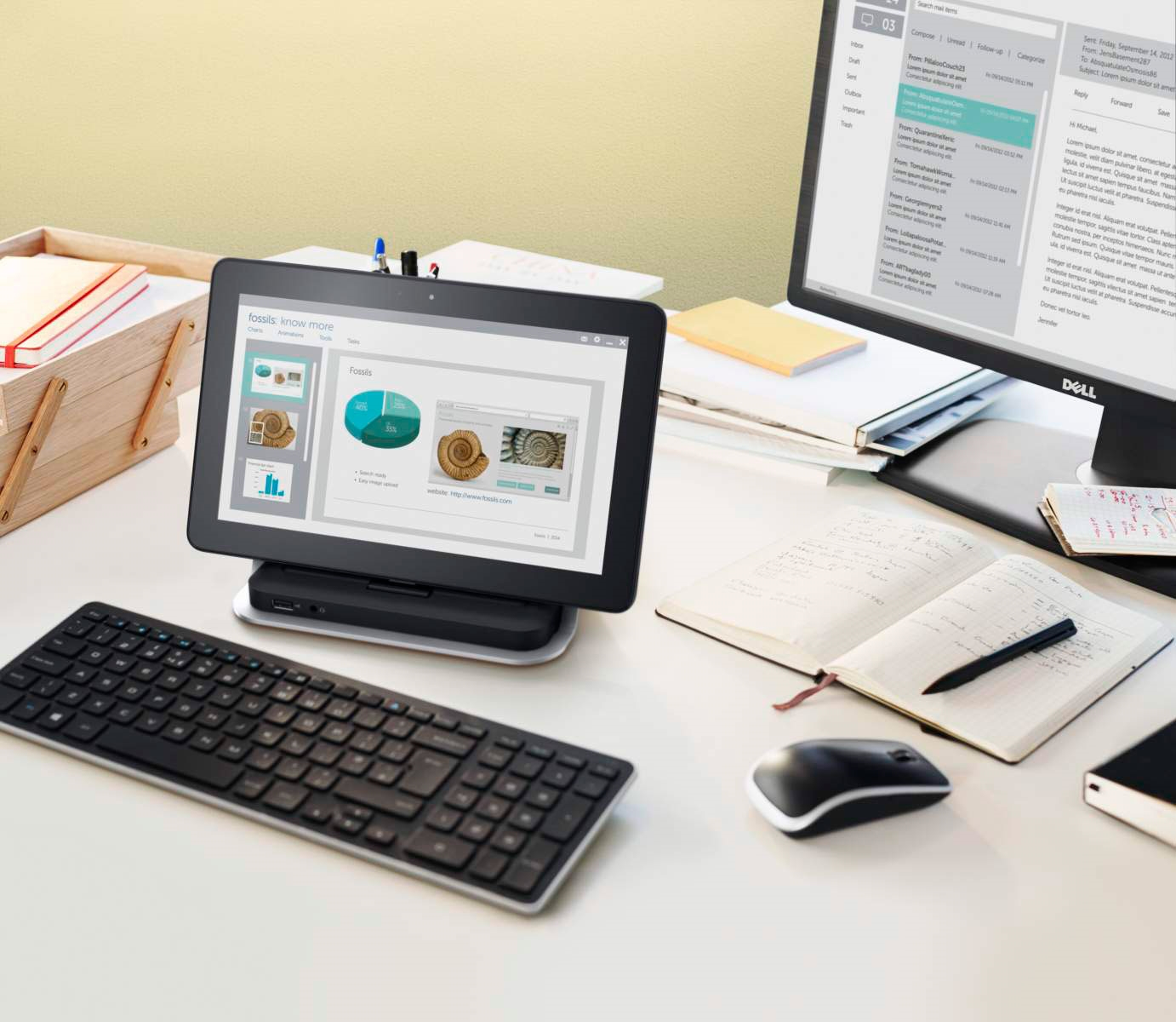 Dell 452-BBWL mobile device dock station Tablet Black, Silver – image 3