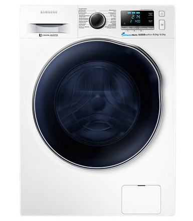 Samsung WD80J6400AW washer dryer Freestanding Front-load White