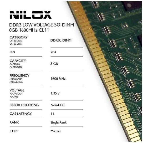 Nilox NXS8L1600M1C11 memory module – image 2