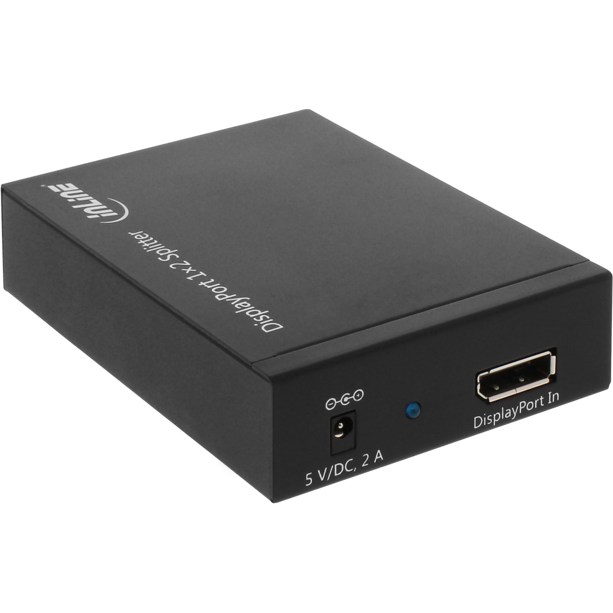 InLine DisplayPort 2 Port Splitter to connect two DisplayPort devices – image 2