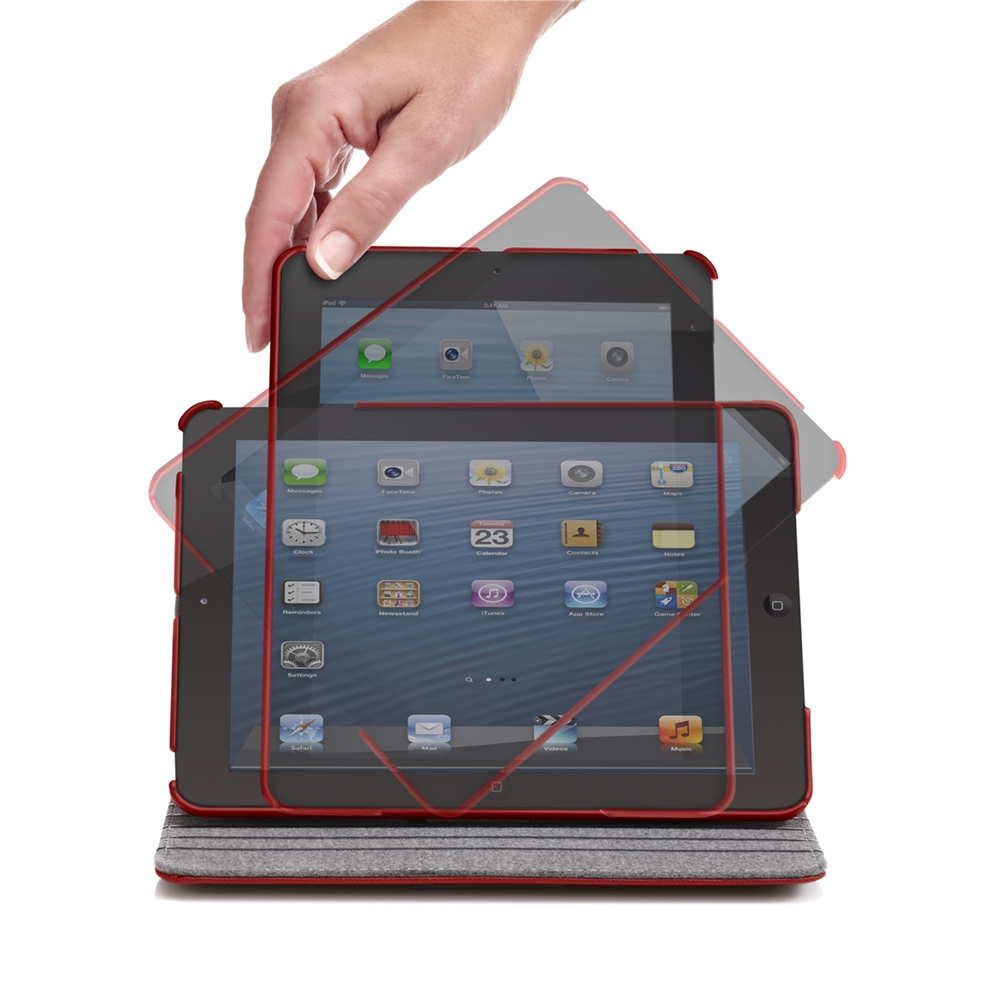 Targus THZ18301EU Folio Grey, Red – image 4