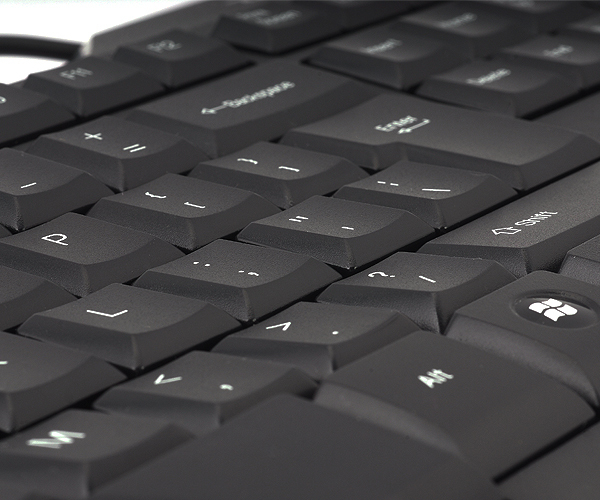Zalman ZM-K350M keyboard Home USB Black – image 5