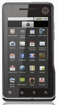Motorola MILESTONE 2 SM2568AJ8R8 smartphone – image 3