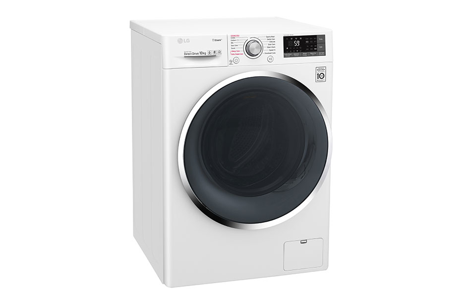 LG F4J7JY2W washing machine Front-load – image 2