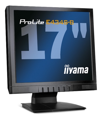 iiyama ProLite E434S-B 17" TFT .26 80kHz Black