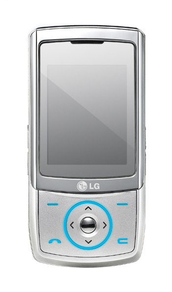 LG KE500, silver – image 1