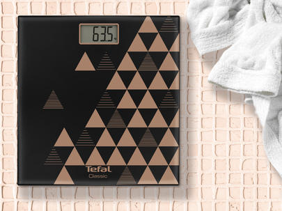 Tefal PP1151 personal scale Square Black, Copper Electronic personal scale – image 3