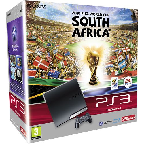 Sony Interactive Entertainment PS3 Slim 250 GB + Fifa World Cup 2010 – image 1