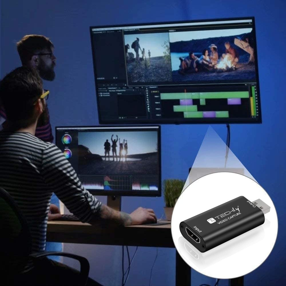 Techly I-USB-VIDEO-1080TY video signal converter – image 7