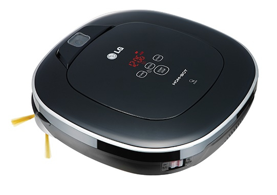 LG VR1229B robot vacuum Black – image 3