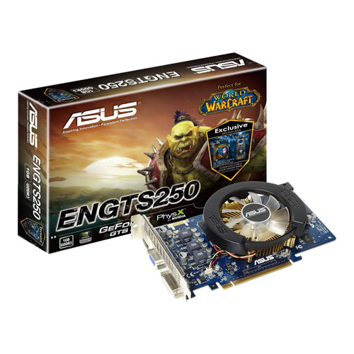 ASUS 90-C1CMRU-L0UAY0BZ graphics card GeForce GTS 250
