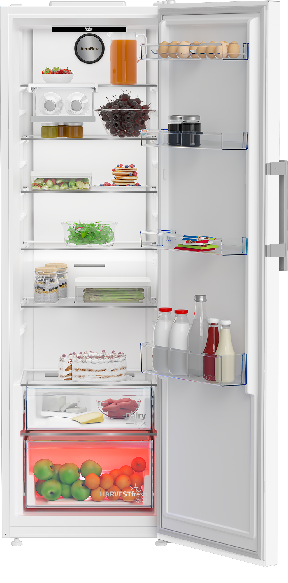 Beko B3RMLNE444HW1 fridge Freestanding – image 4
