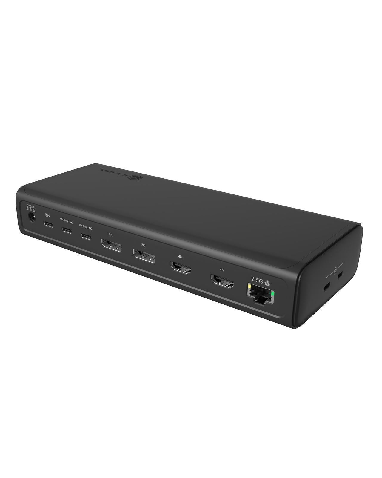 ICY BOX DockingStation 17-in-1, six video output
