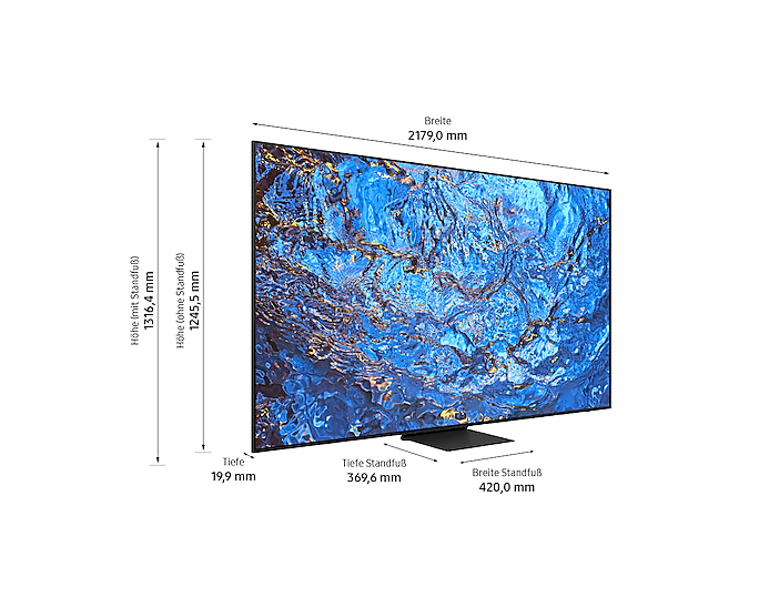 Samsung GQ98QN990CT 2.49 m (98") 8K Ultra HD Smart TV Wi-Fi Black – image 3