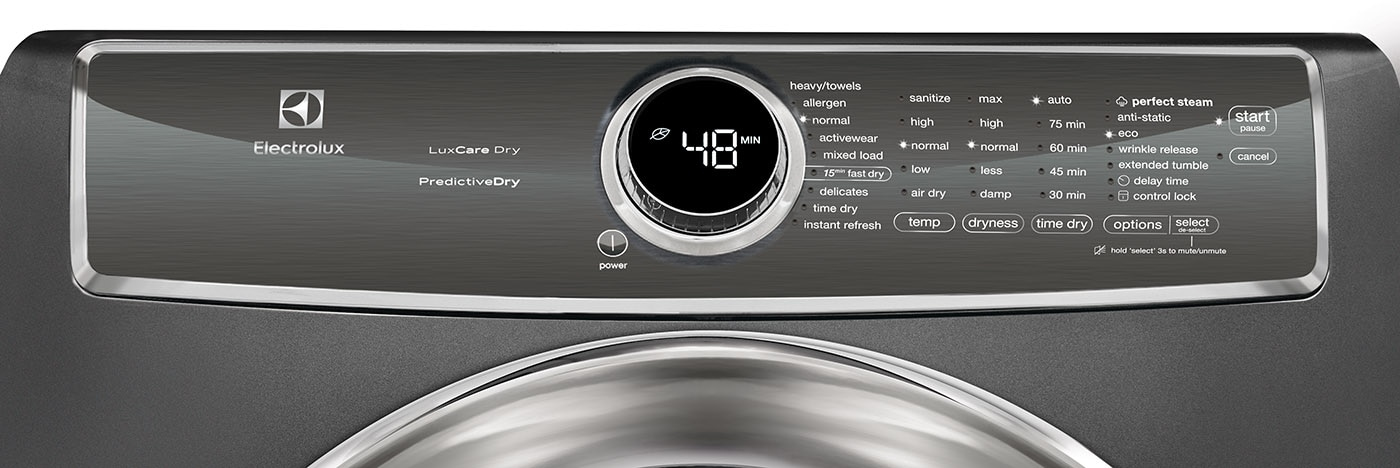 Electrolux EFMC627UTT tumble dryer Freestanding Front-load Titanium – image 3