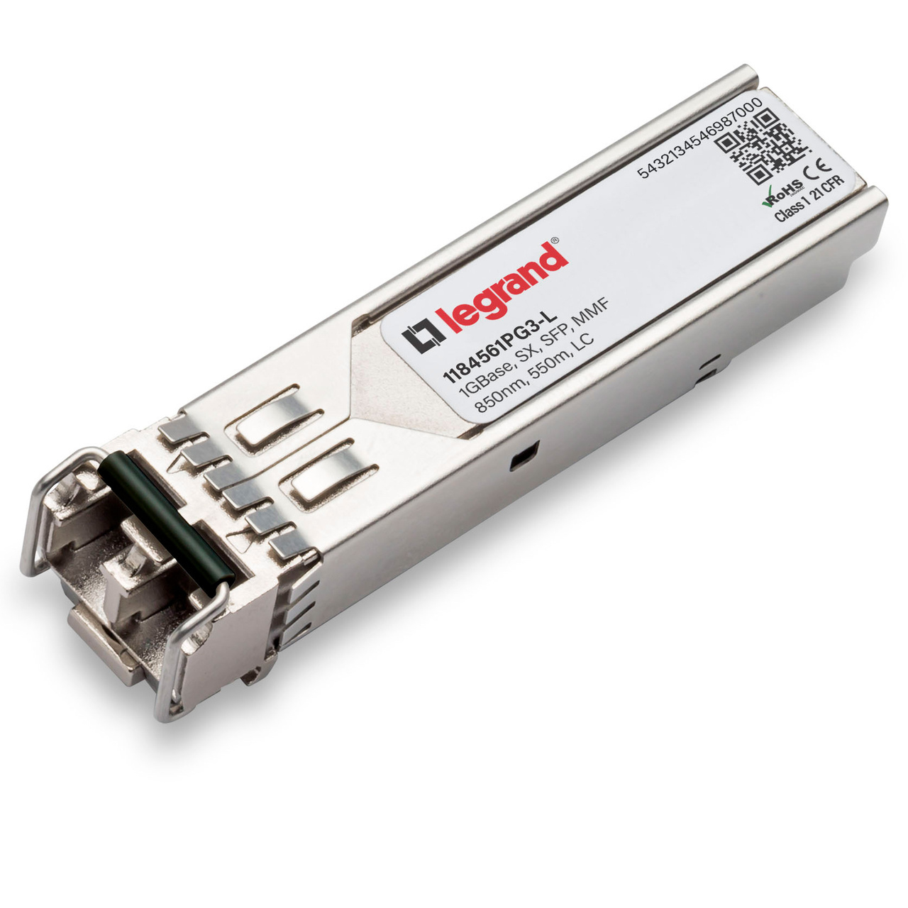 Legrand 1184561PG3-OP network transceiver module Fiber optic 1000 Mbit/s SFP 850 nm