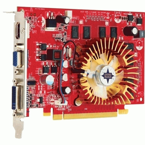MSI N9500GT-MD1G-OC/D2 graphics card GeForce 9500 GT – image 2