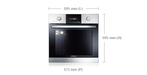 Samsung NV6323BGSSR oven – image 2
