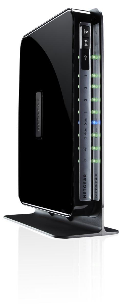 NETGEAR WNDR4300 wireless router Gigabit Ethernet Dual-band (2.4 GHz