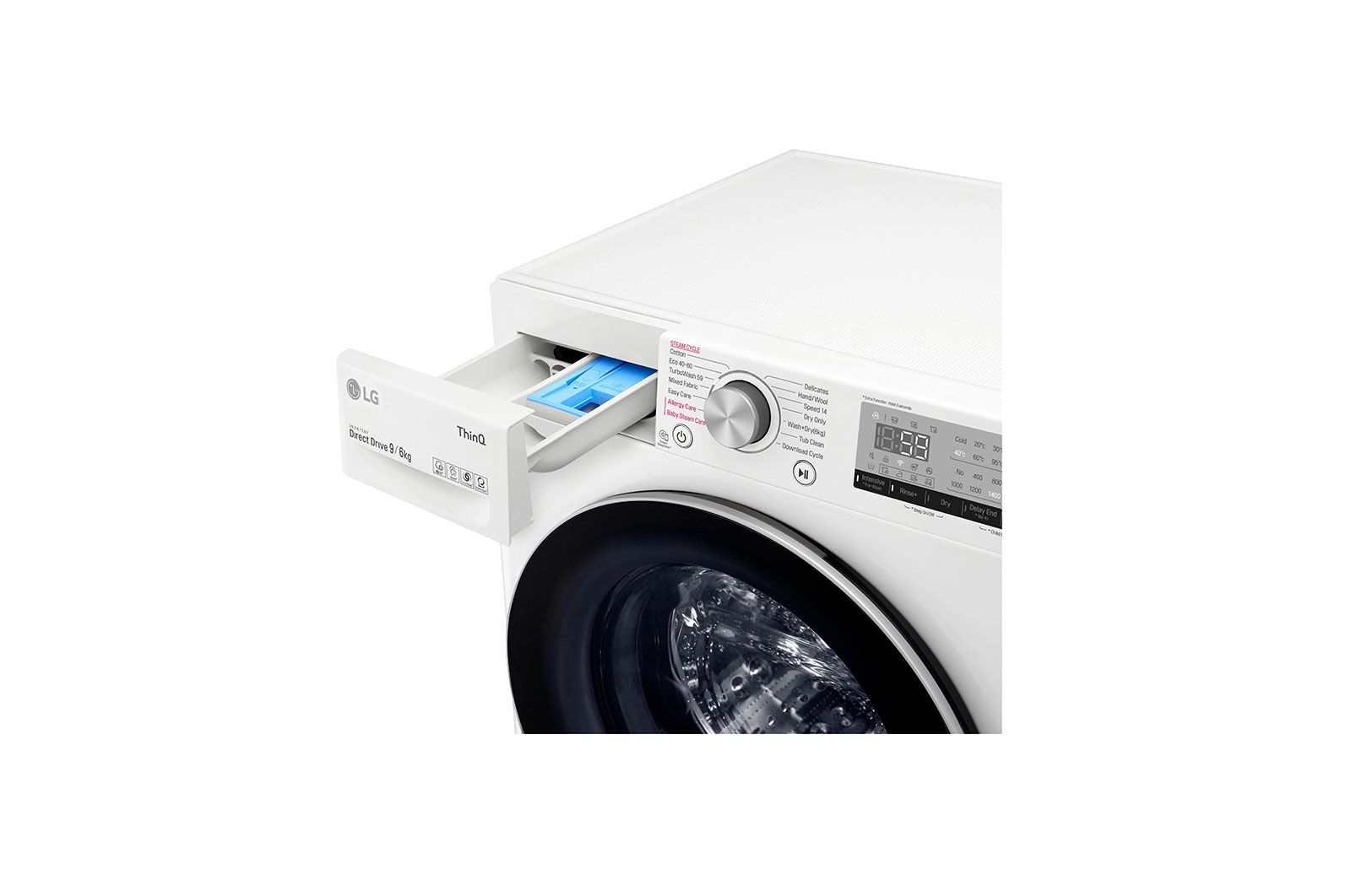 LG K4DV709H0W washer dryer Freestanding Front-load White – image 5