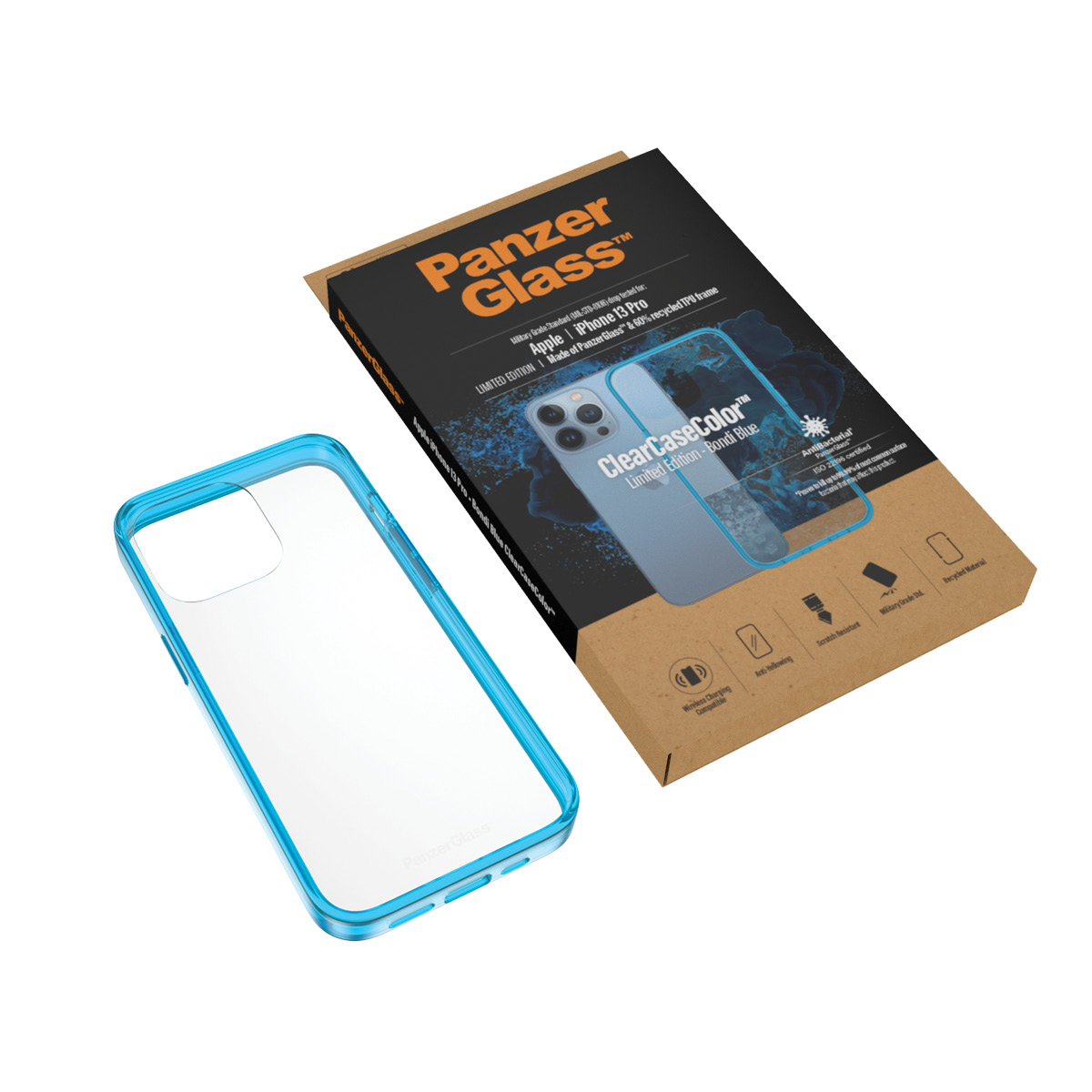PanzerGlass ® ClearCaseColor™ iPhone 13 Pro - Bondie Blue – image 5
