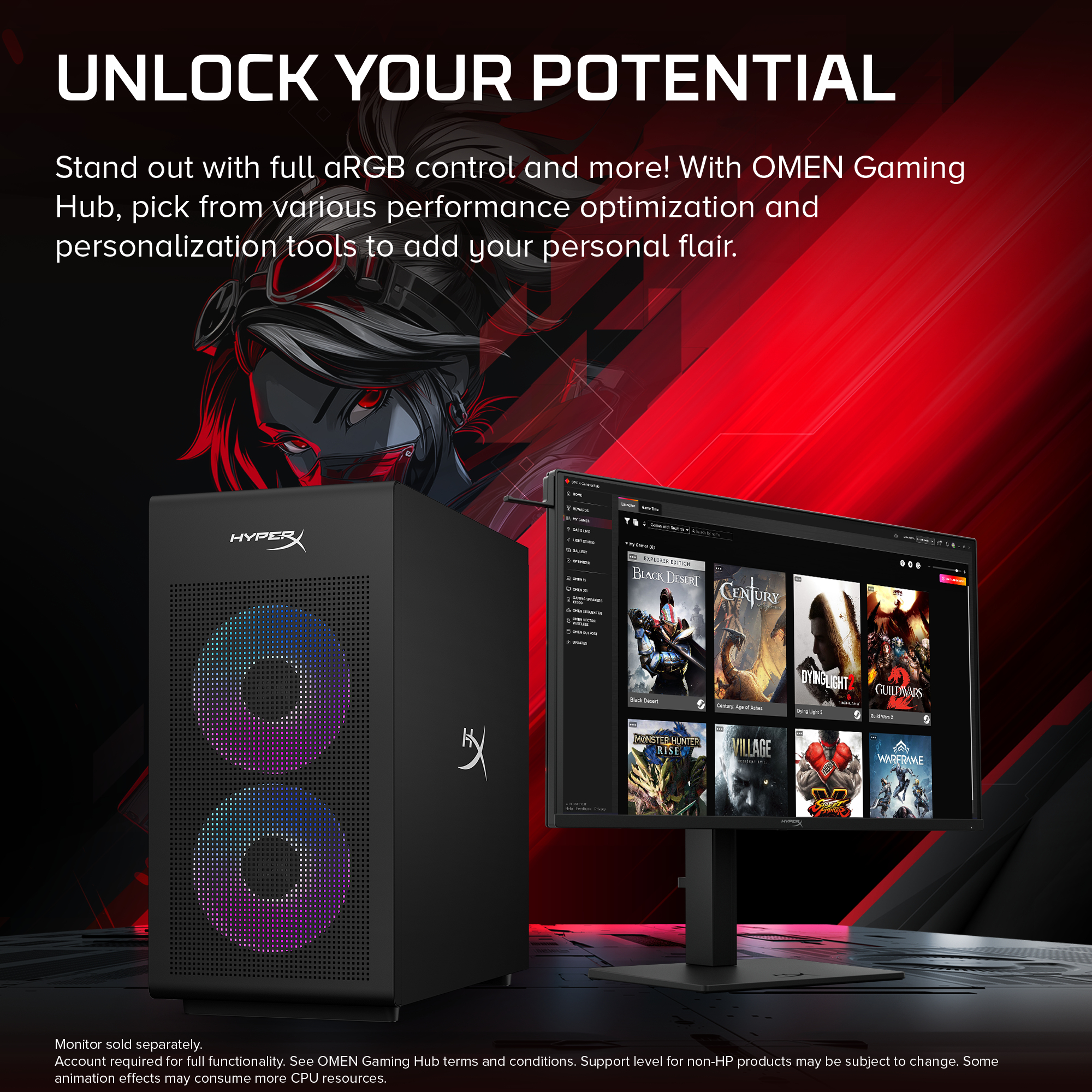 HP HyperX OMEN 35L Gaming Desktop GT18-0000sa PC – image 8