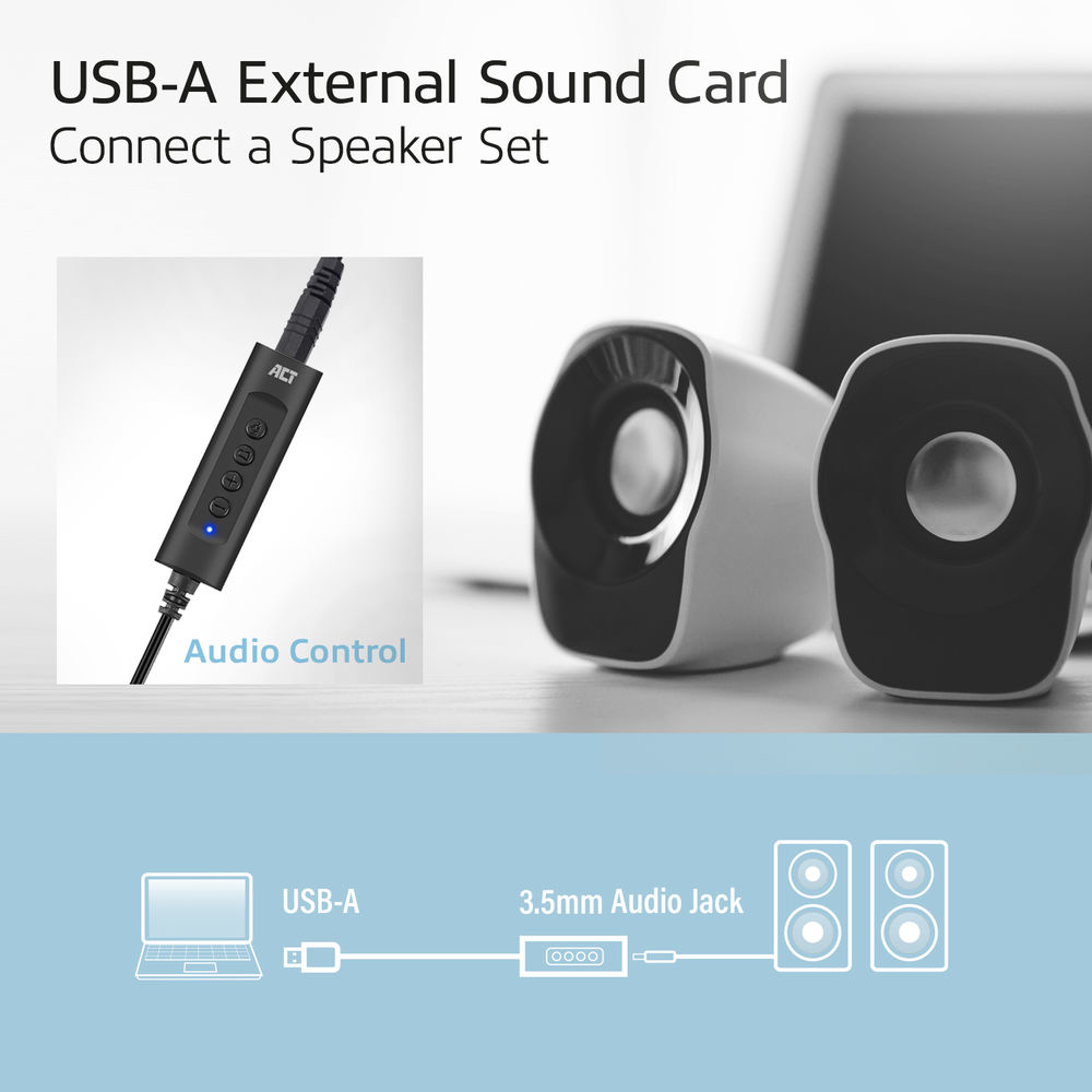 ACT USB-A External Sound Card – image 7