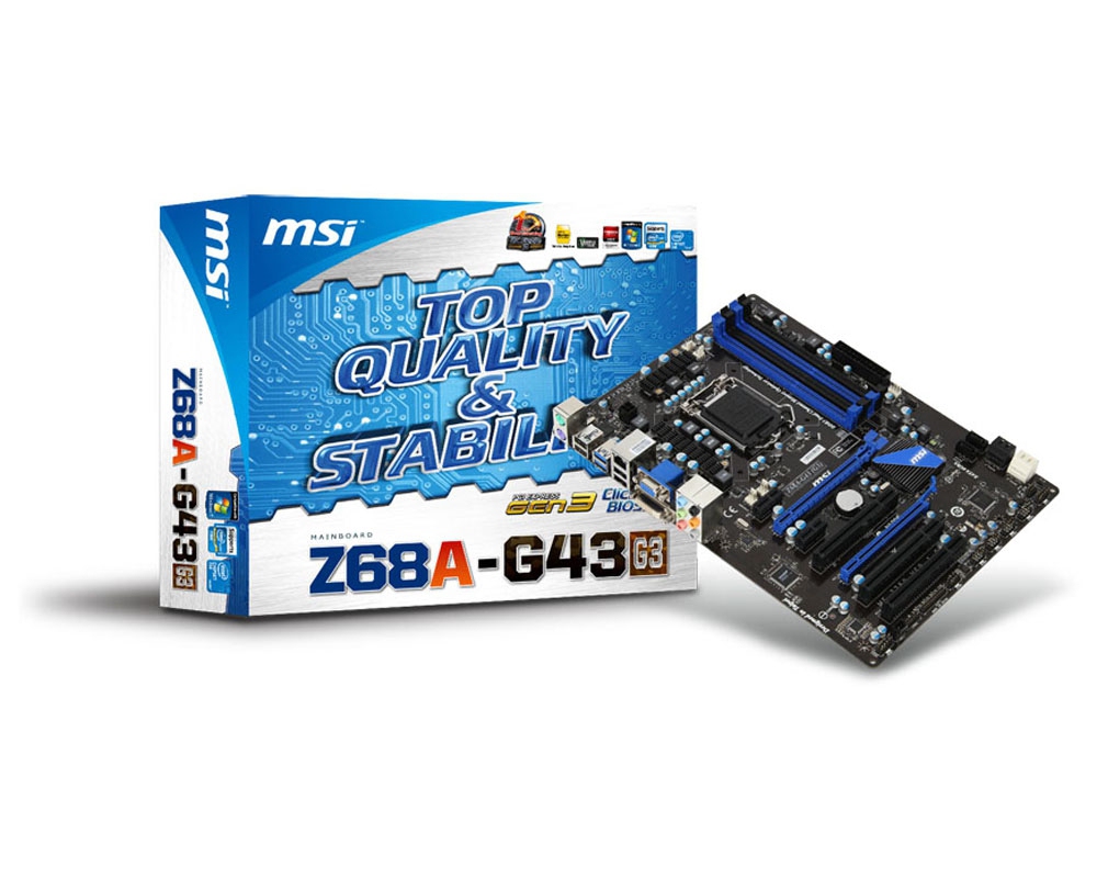 MSI Z68A-G43 (G3) – image 1