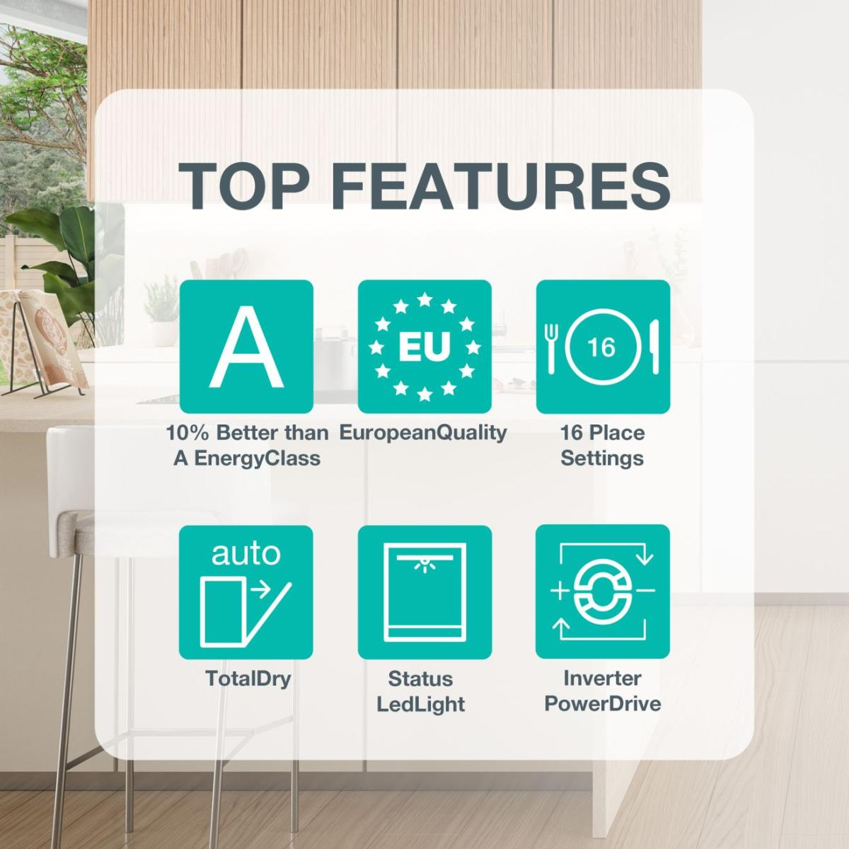 Gorenje G600 GU663A67X Undercounter 16 place settings – image 3