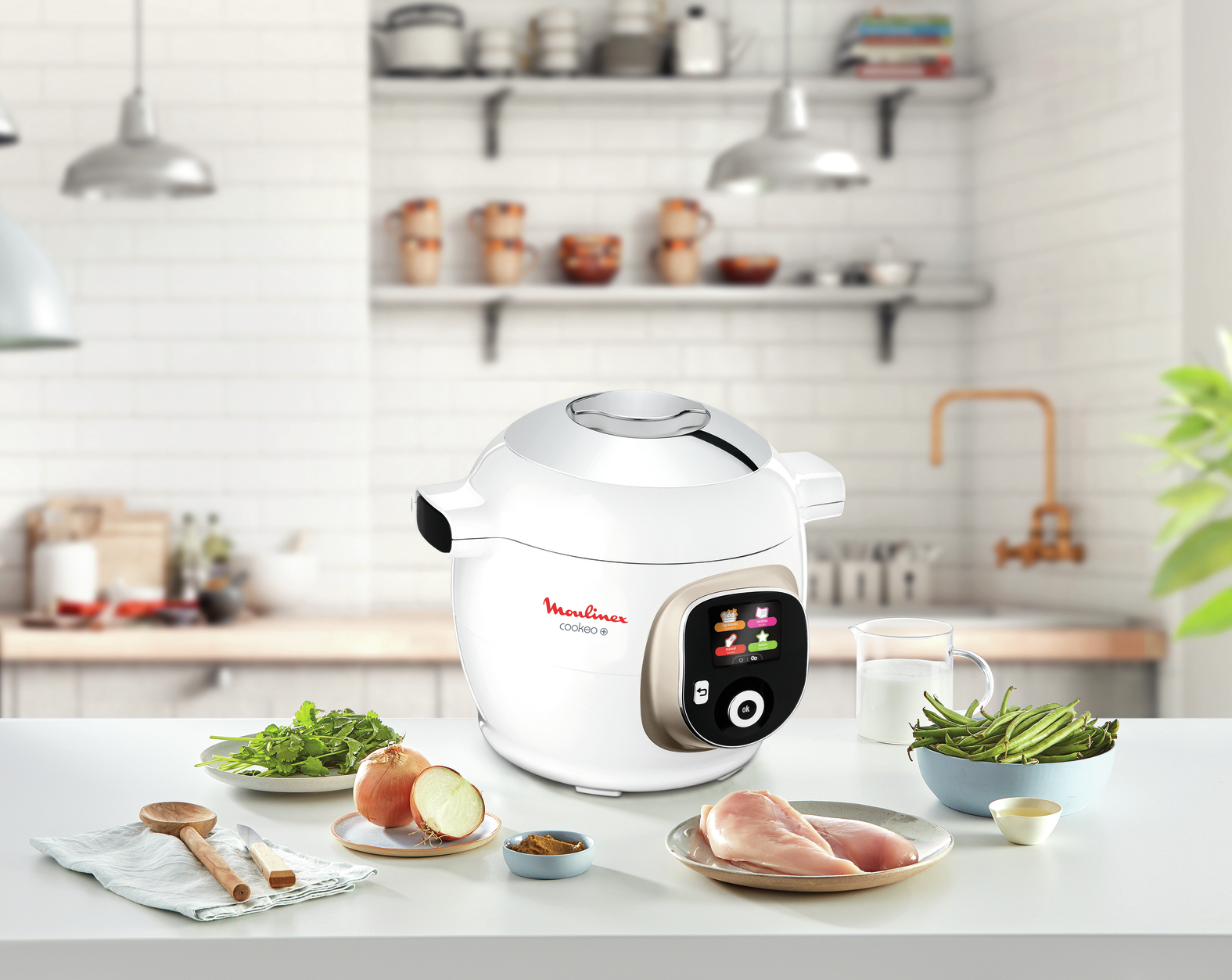 Moulinex CE851A 6 L 1600 W Silver, White – image 5