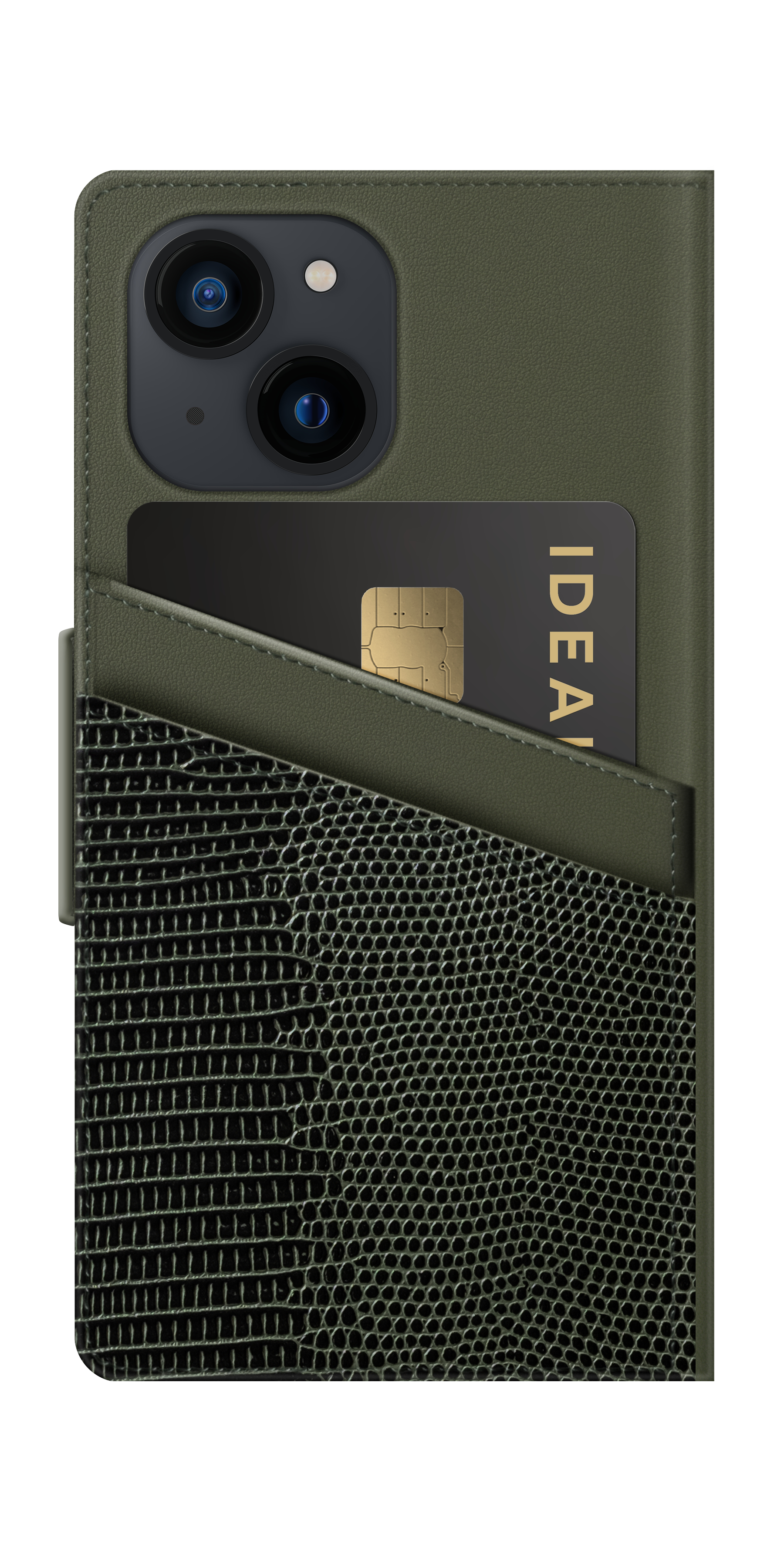 iDeal of Sweden Unity Wallet iPhone 13 Mini Metal Woods – image 2