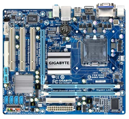GIGABYTE GA-G41MT-ES2H motherboard LGA 775 (Socket T) micro ATX – image 1