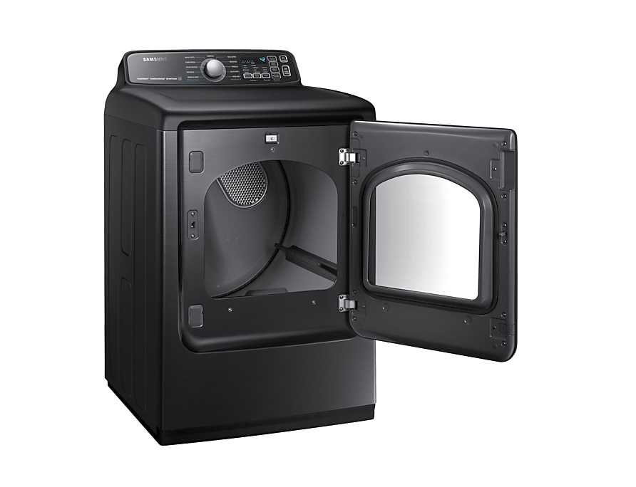 Samsung DVE50T7455V tumble dryer Freestanding Top-load Black – image 6