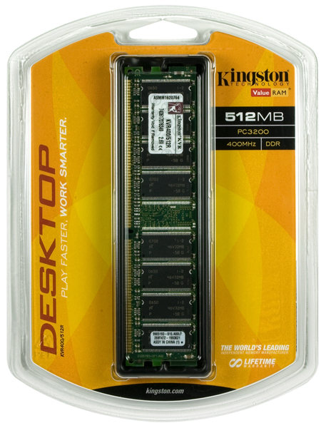 Kingston Technology 512MB, ValueRAM, DDR SDRAM, 400MHz – image 2
