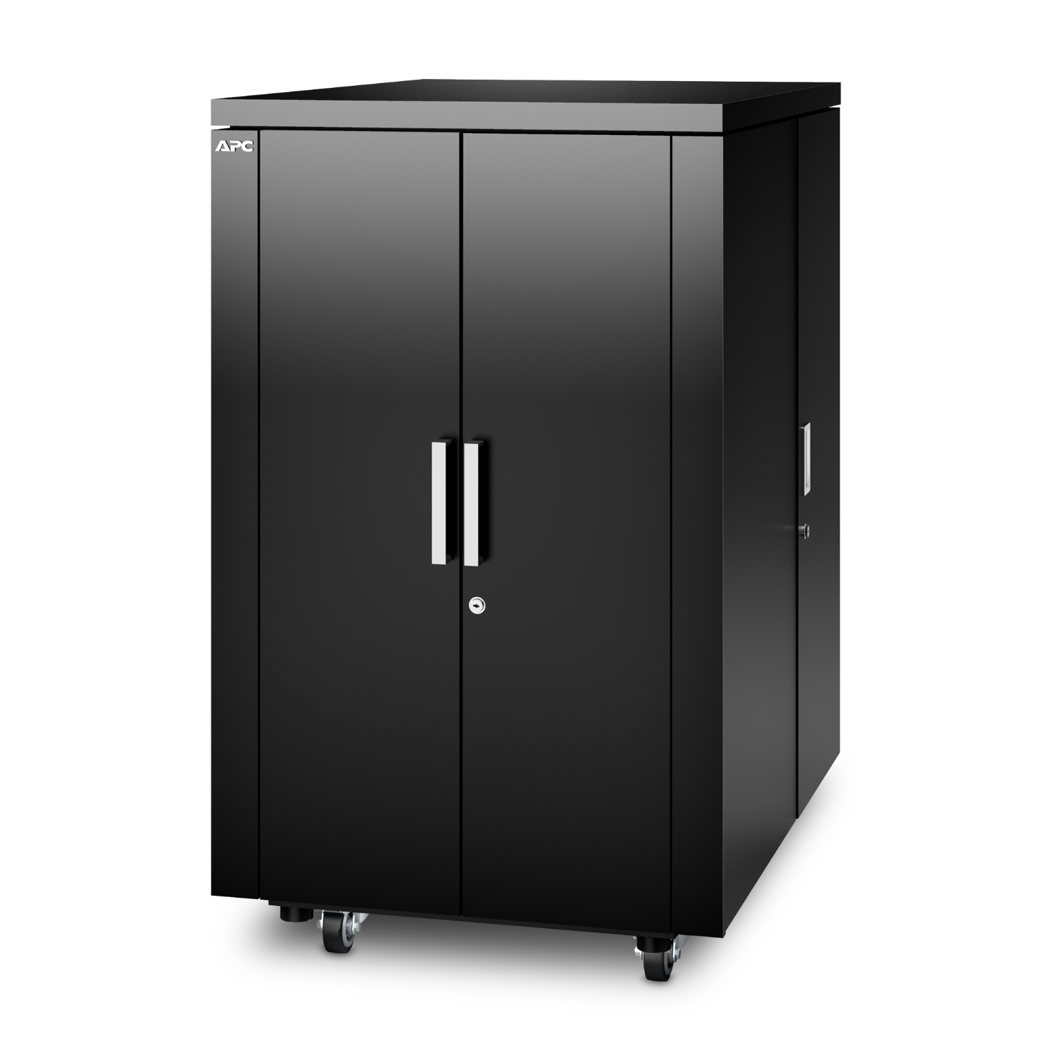 APC AR4024X429 rack cabinet 24U Freestanding rack Black – image 2