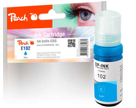 Peach PI200-693 ink cartridge 1 pc(s) Compatible Standard Yield Cyan
