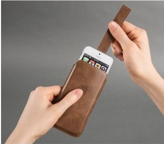 Hama 00123730 mobile phone case Sleeve case Brown – image 2