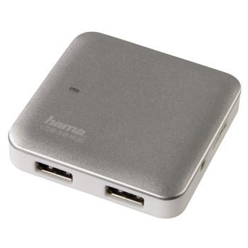 Hama 00053243 interface hub 5000 Mbit/s Silver