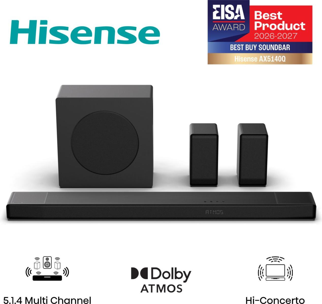 Hisense AX5140Q Dolby Atmos Soundbar