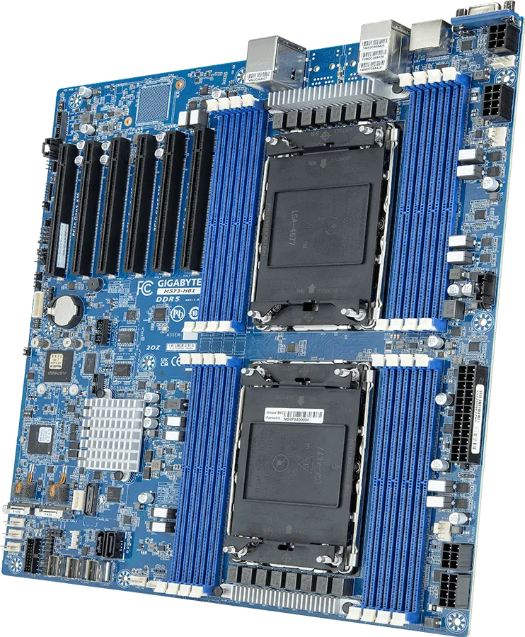 GigaByte MS73-HB1 Dual Intel XEON 5th/4th Gen Mainboard