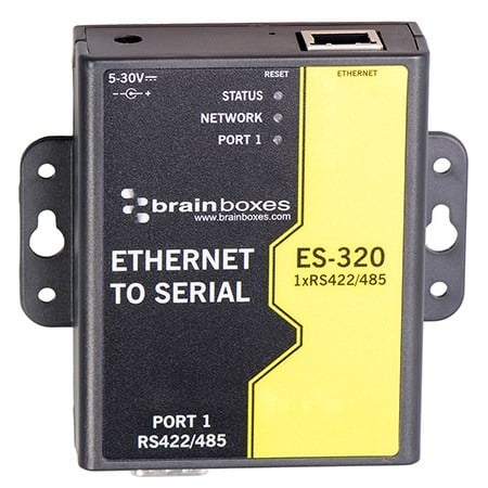 Brainboxes ES-320 1 Port RS422/485 Ethernet to Serial Adapter – image 4