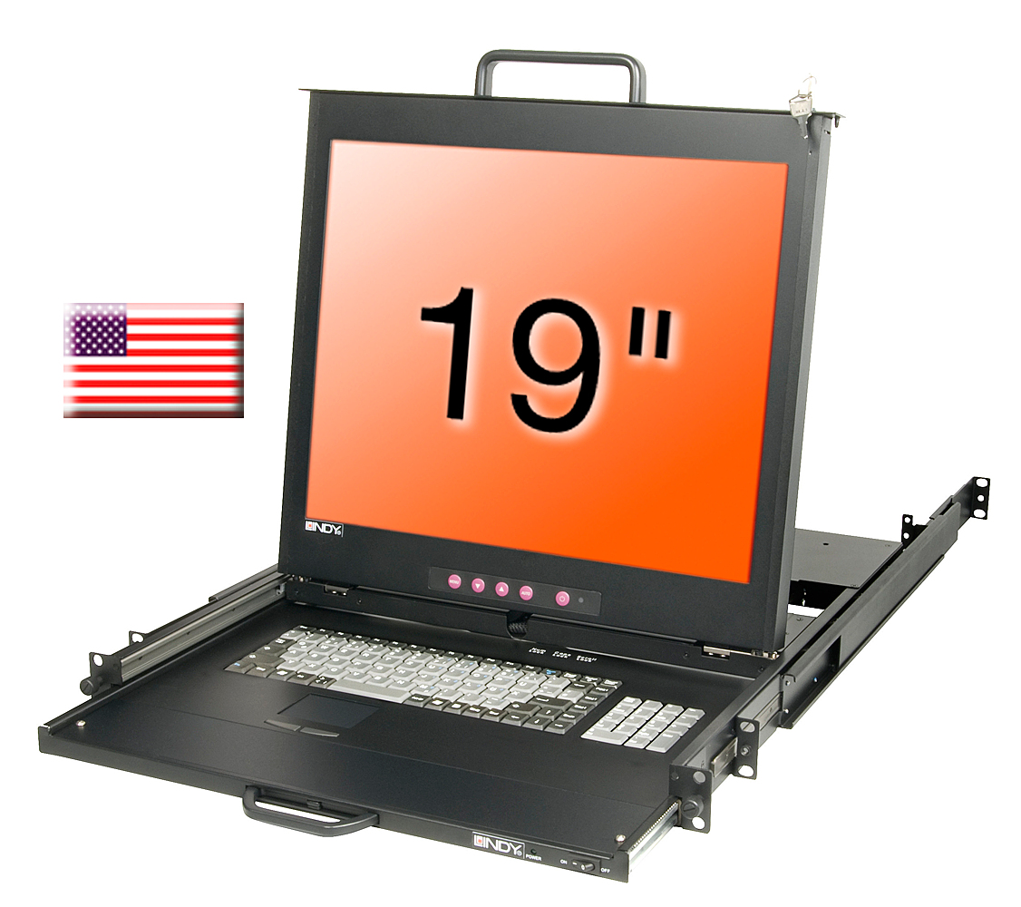 Lindy 21625 rack console